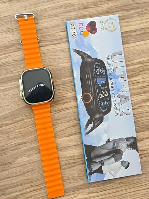 T-10 Smart Watch for Men & Women | HD Touch Display | Heart Rate Monitor | Fitness Tracker | Sports Modes view 2