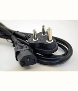 SHYAM BABA ENTERPRISES 1.5m Power Cord - Black