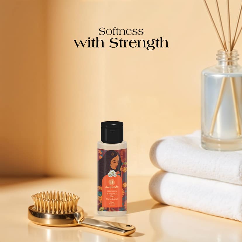 ashpveda Bhringraj Shikakai Hair Conditioner for Soft Hair view 2