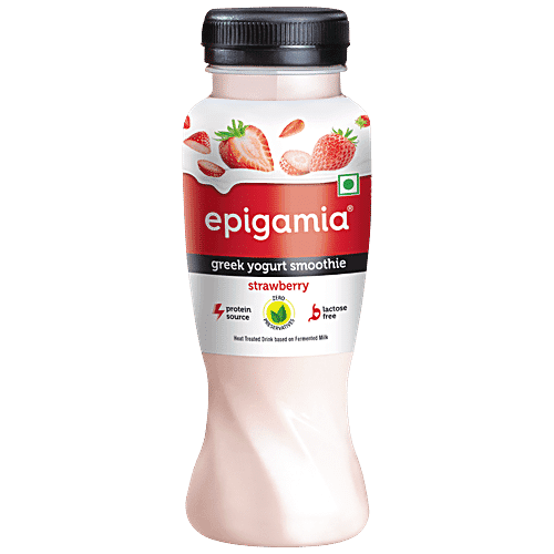 Epigamia Smoothies Strawberry 180ml