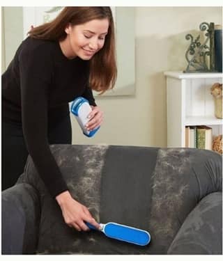 HINGOL Pet Fur and Lint Remover Pet Hair Remover Multi-Purpose Double Sided Self-Cleaning and Reusable Pet Fur Remover Magic Clean Clothing,