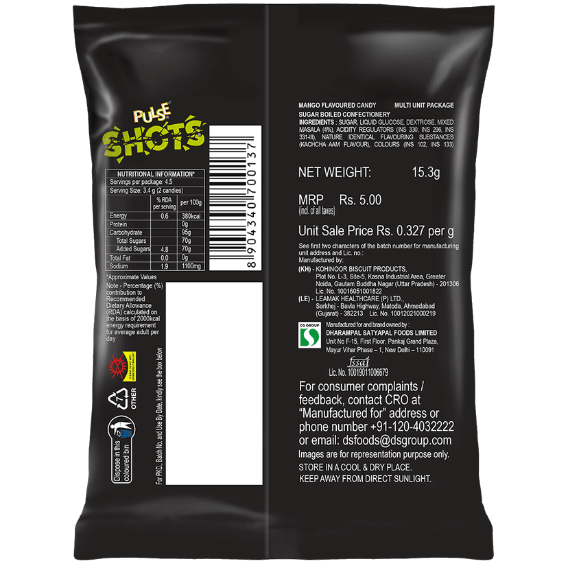 Pulse Shots || 16.29 Grams view 2