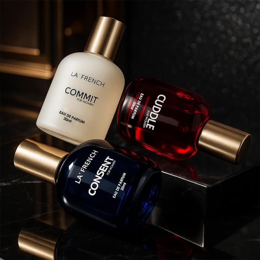 Best Fragrance For Women Set Of 3,30Ml Each(Cuddle+Commit+Consent) Upto 24Hrs Lasting Eau De Parfum view 2