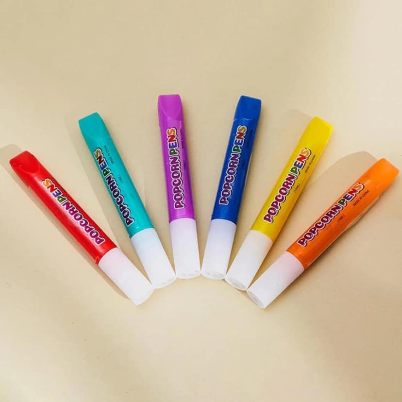 Magic Puffy 3D Color Pens Set of 6 view 2