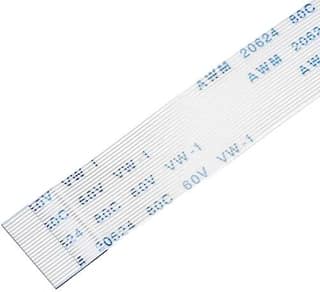18 Pin 0.5mm Pitch 300mm Same Side Connection FFC Ribbon Flexible Flat Cable