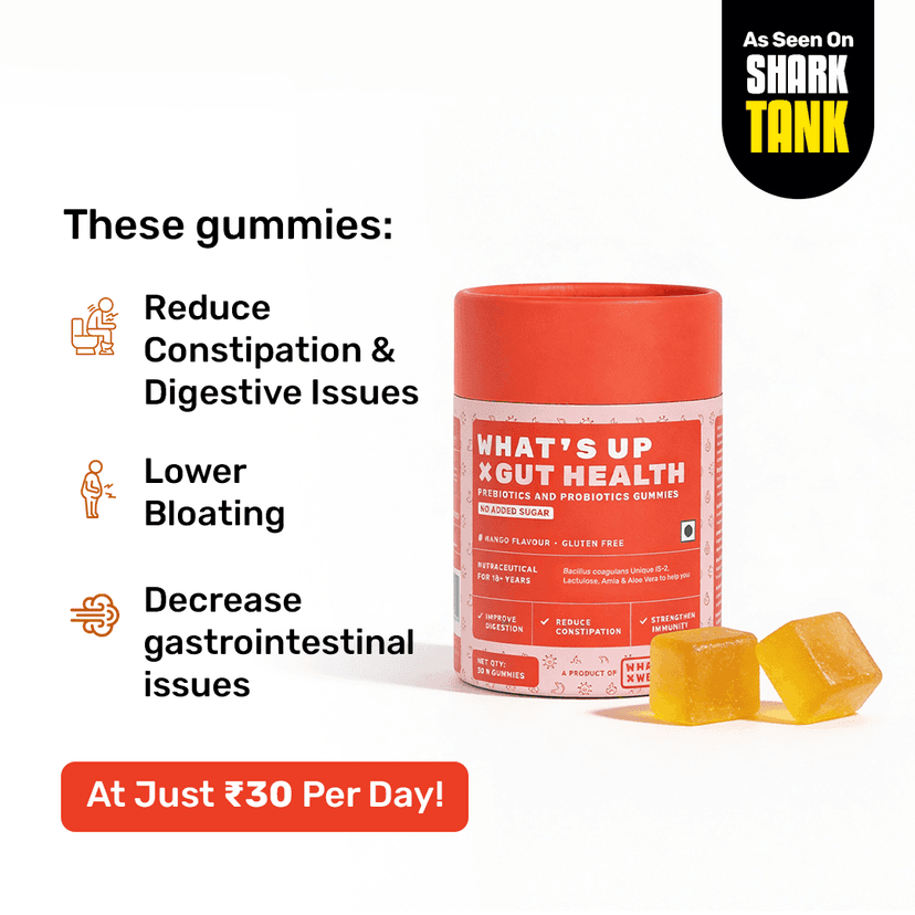 What's Up Gut Health Gummies What's Up Gut Health Gummies - 30 Days Pack