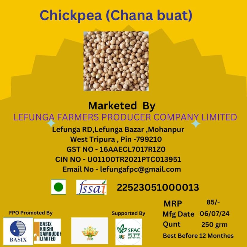 chickpea ( chana buat ) (pack of 2) view 2