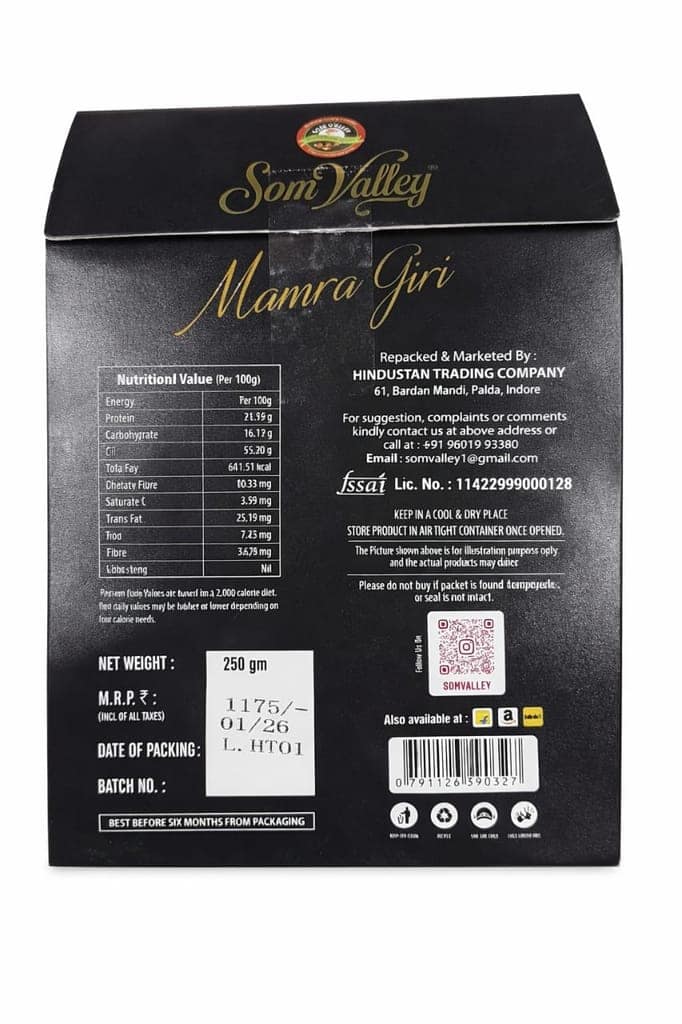 Som Valley Mamra Giri (Almond Kernel) view 2