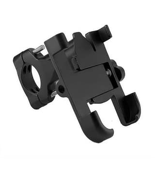Universal Metal Bike Mobile Phone Holder with USB Charger for Bike Scooty Bicycle Suitable for All Smartphones