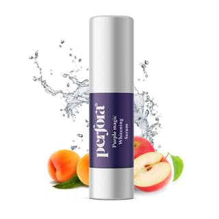 Perfora Purple Magic Whitening Serum | v34 Colour Corrector for Teeth | Purple Toothpaste for Teeth Whitening | Tooth Stain Removal | Enamel Safe & Effective Teeth Whitener | Apple Peach, 30 ml