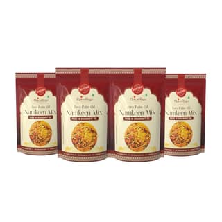 SpiceRaga Namkeen Mix Pack of 4 | No Palm Oil | Pure Groundnut Oil | No Trans Fat | Crispy & Spicy Teatime Snack | Healthy Snack | 100% Natural Ingredients | 160g Each