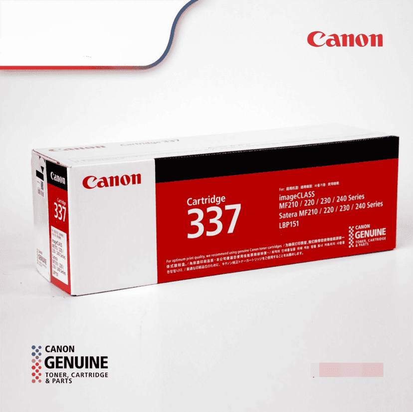 Canon CRG-337 Black Laser Toner Cartridge Comfortable for imageCLASS LBP151dw, MF210, MF220, MF230 & MF240 view 2