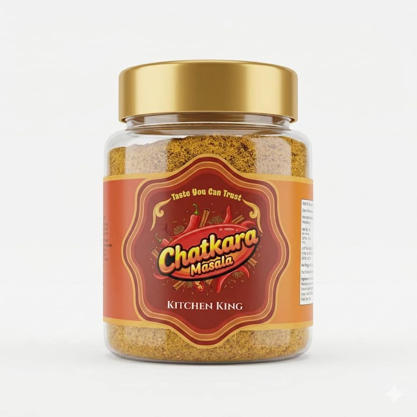 Chatkara Masala Kitchen King | Mixed Spice Powder for Daily Cooking | Vegetable Masala Blend | Ideal for Sabzi Curry and Gravy view 2
