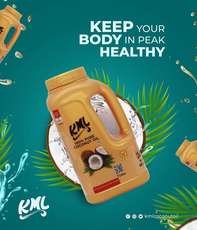 KML Export Quality Coconut Oil 1L Pack of 1. view 2