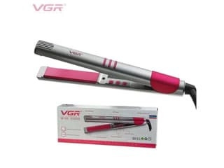 VGR V-580 Hair Straightener (Grey, Pink)