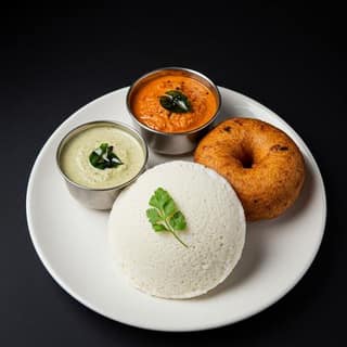 Idli 2 + Vada 1
