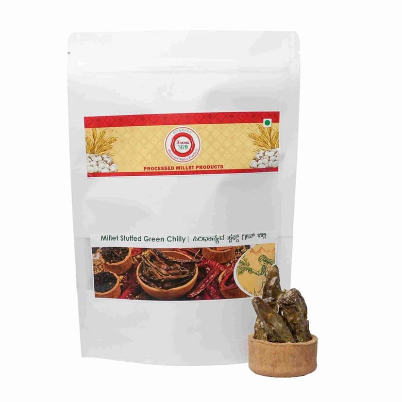 Millet Stuffed Mor Milagai 200 Gms view 2