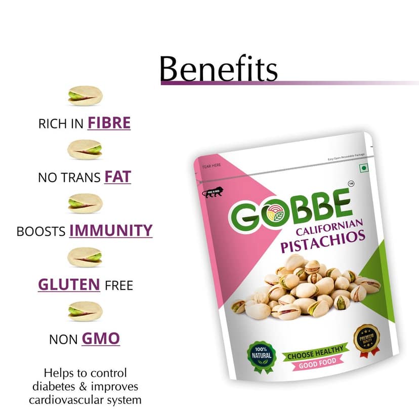 GOBBE Premium Californian Pistachios view 2