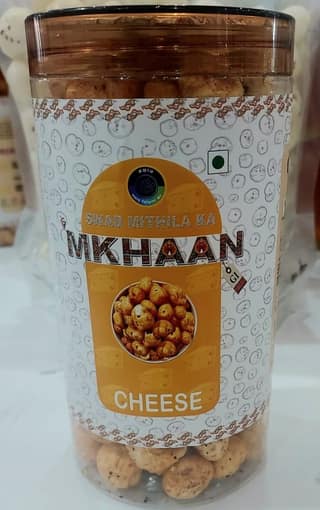 MKHAAN SWAD MITHILA KA, Roasted Makhana | CHEESE |Flavored makhana