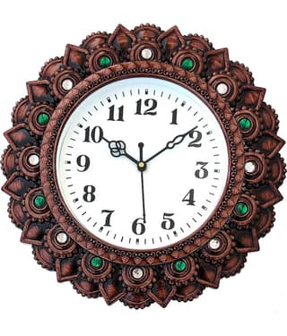 shivaira Assymetric Analog Wall Clock