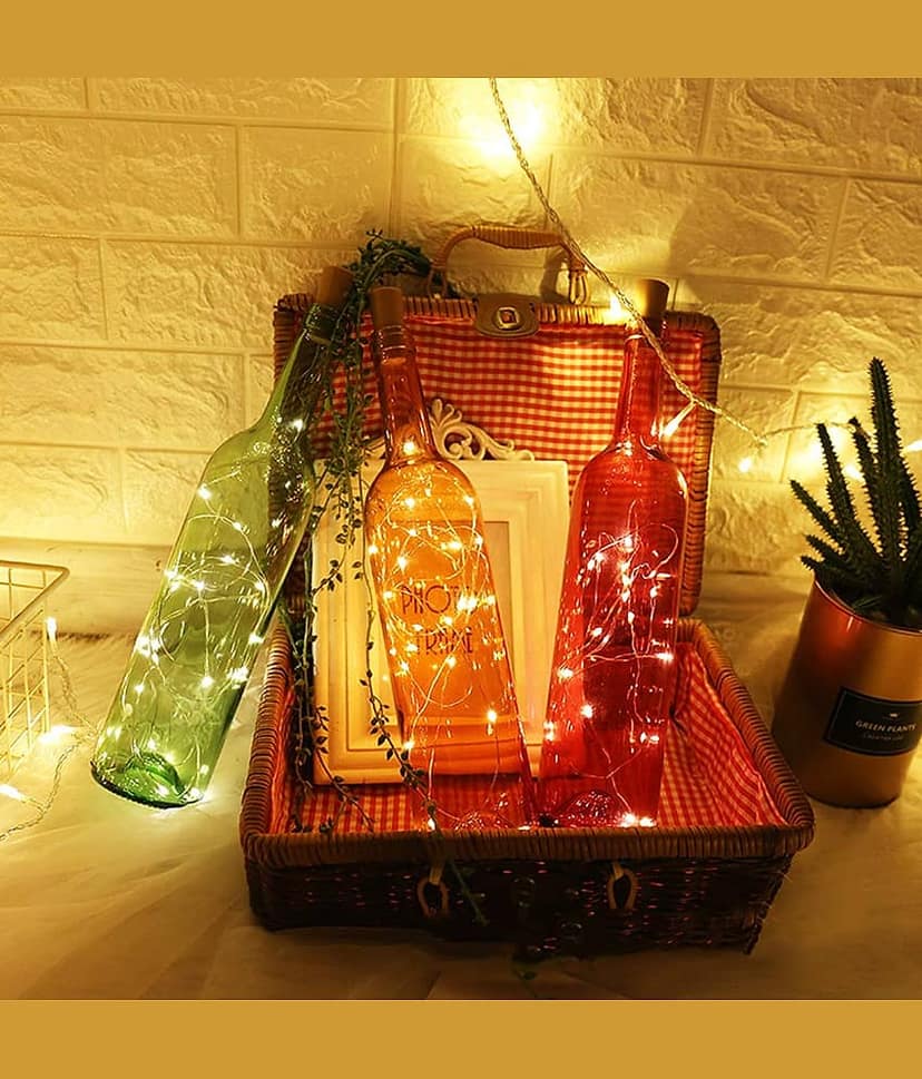 AFTERSTITCH Yellow LED String Light 2 Meter - Pack of 2 view 2
