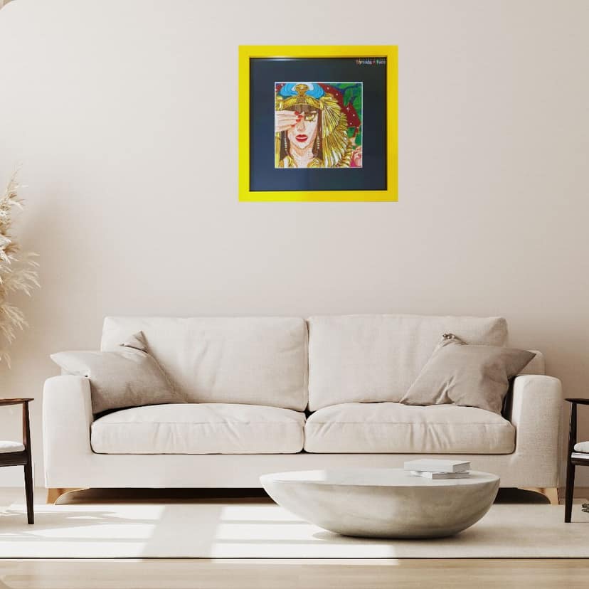 Golden Egyptian Girl view 2