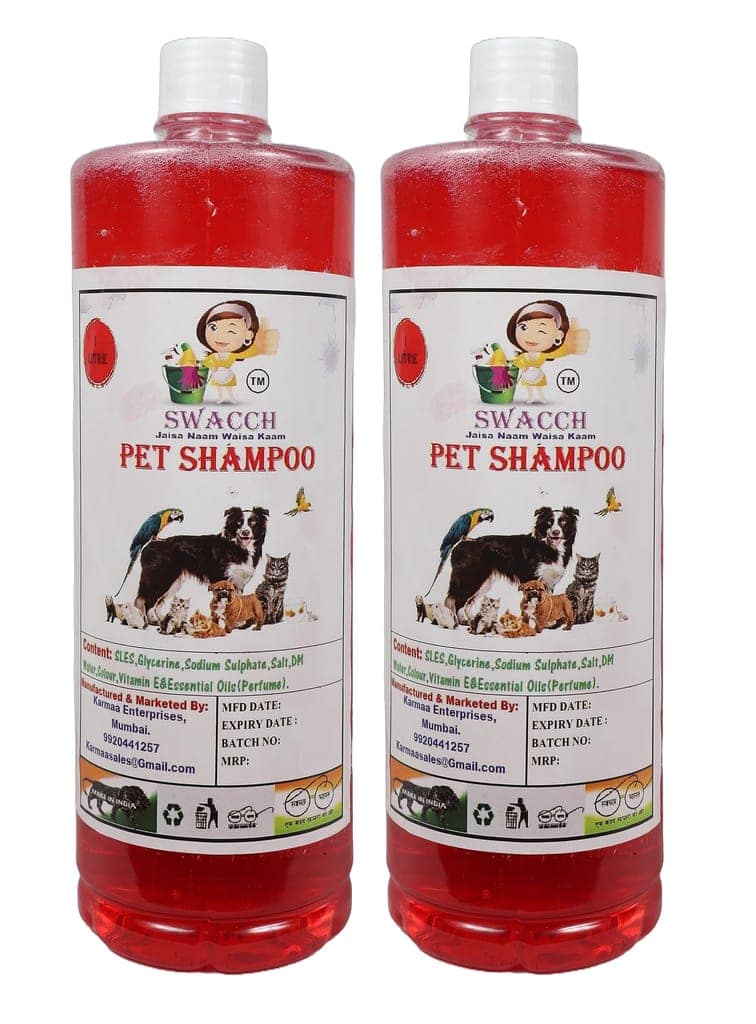 SWACCH PET Shampoo (1 Litre) (Combo Pack of 2) Strawberry view 2