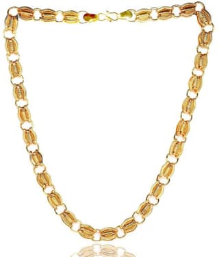 JIPPA Gold Plated Chain ( Set of 1 )