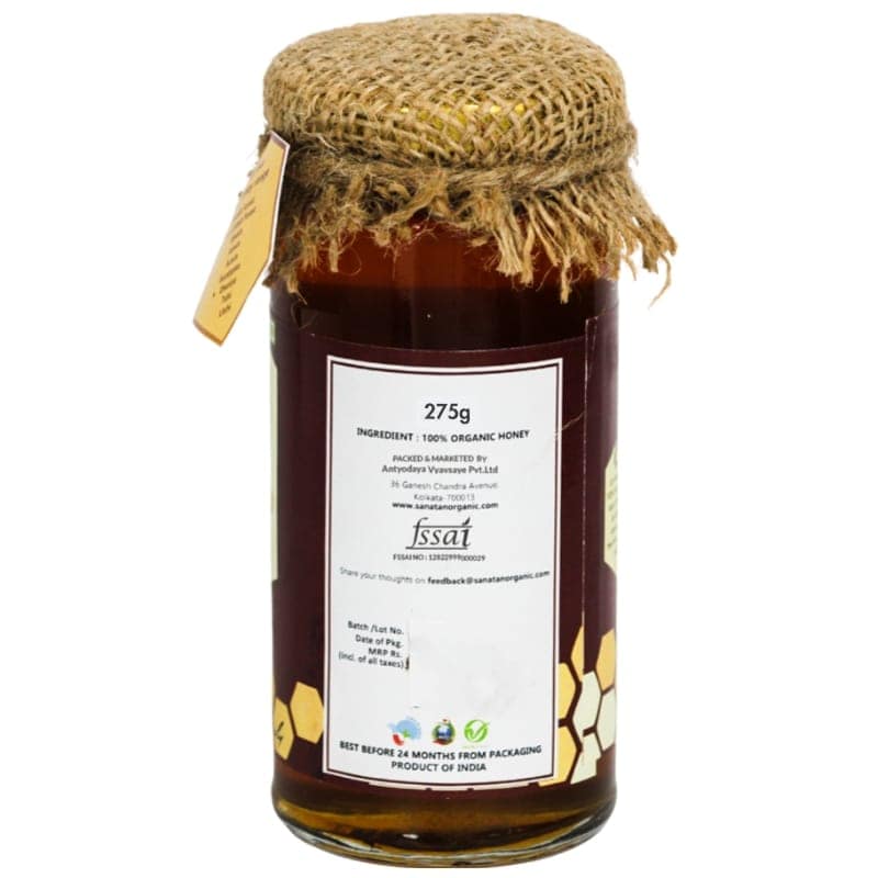 Sanatan Organic Monoflora Litchi honey- 275 gms view 2