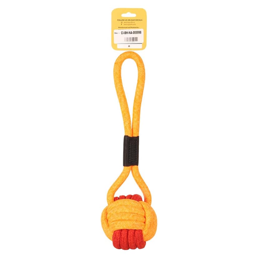 BearHugs Rope Tug Toy - RT 2 Strong, Durable & Safe Perfect for Dog view 2