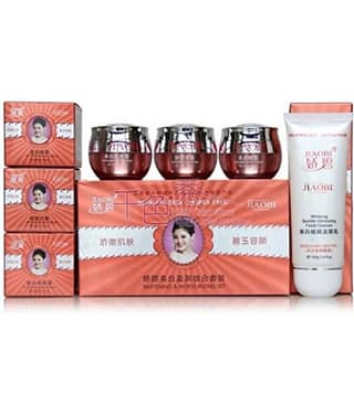 M.H. Jiaobi Whitening Cream (Set of 4) Facial Kit 200 g Pack of 4