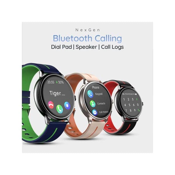 Pebble Magnum 1.43″ AMOLED Display Bluetooth Calling Smartwatch view 2