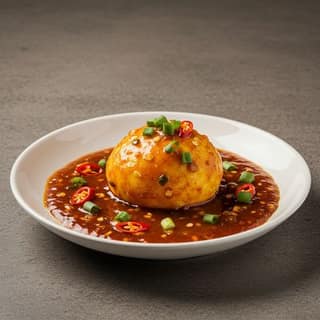 Egg Manchuriya.