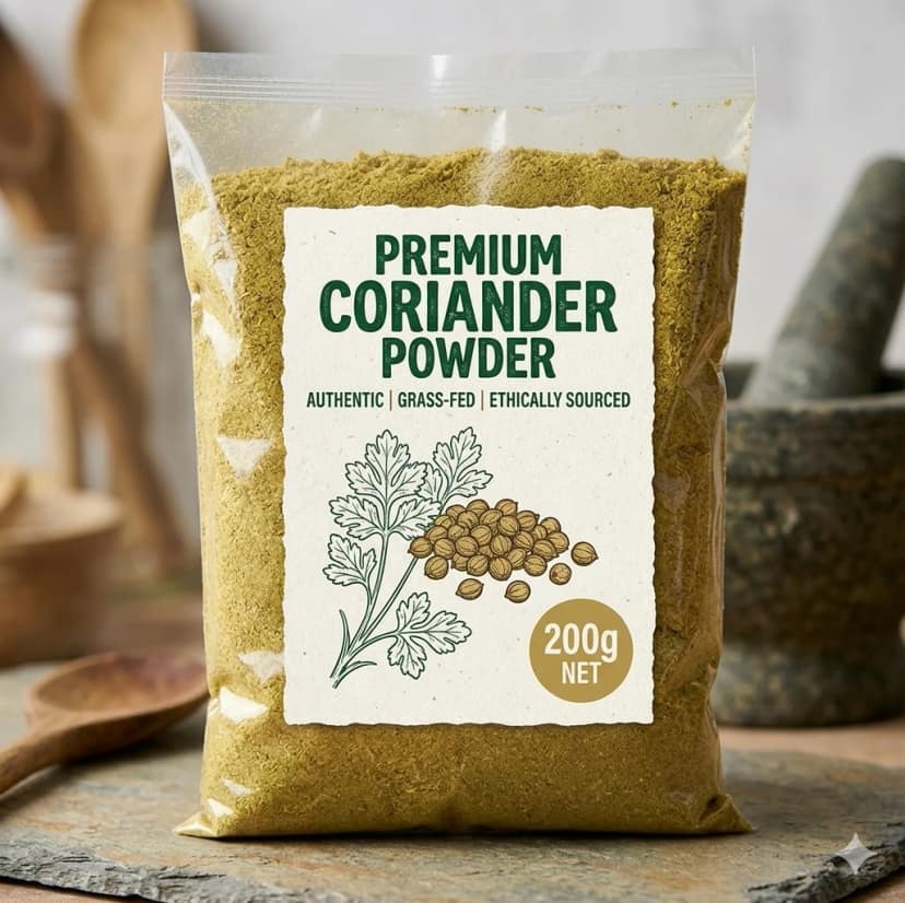 Spices King Coriander Powder 200g – Fresh and Aromatic Dhaniya Powder view 2