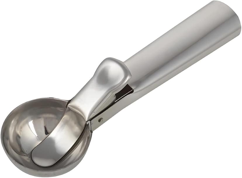 Heavy Metal Stainless Steel Ice Cream Spoon | Reusable Dessert & Ice Cream Serving Spoon | Multipurpose Long Handle Spoon for Ice Cream, Desserts, Shakes, Sundae & Kitchen Use (Original) view 2