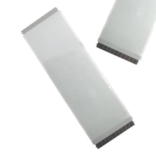 60 Pin 0.5mm Pitch 100mm Same Side Connection FFC Ribbon Flexible Flat Cable W Cut