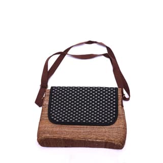 Banana Fiber Cross Body Bag D1 (1SGAUTLKA02356)