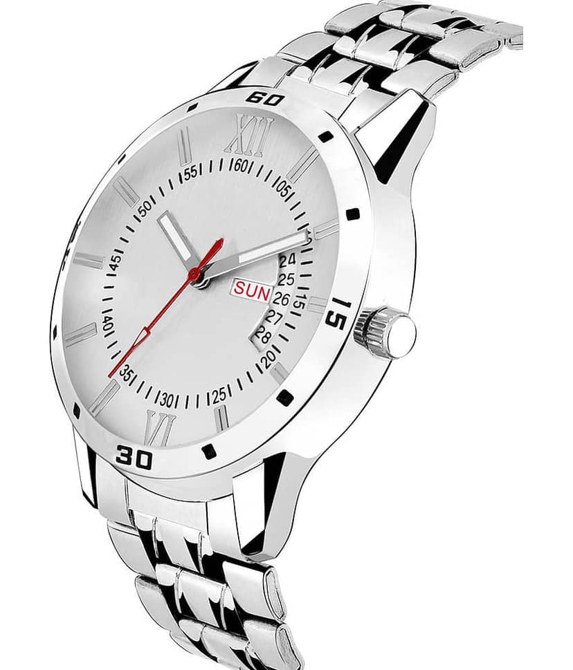 Trex Silver Stainless Steel Analog Men's Watch view 2