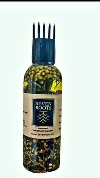 Organic Jadi Bhutti Herbal Anointed Hair Oil 100 Ml