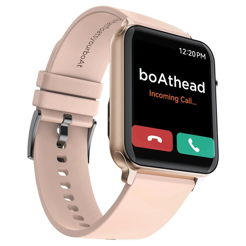 boAt Storm Call | Bluetooth Calling Smart Watch with 1.69" (4.29 cm) HD display, Super-Responsive Dialpad, 150+ Cloud Faces Flamingo Pink