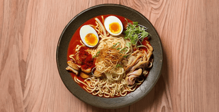 Grilled lamb ramen