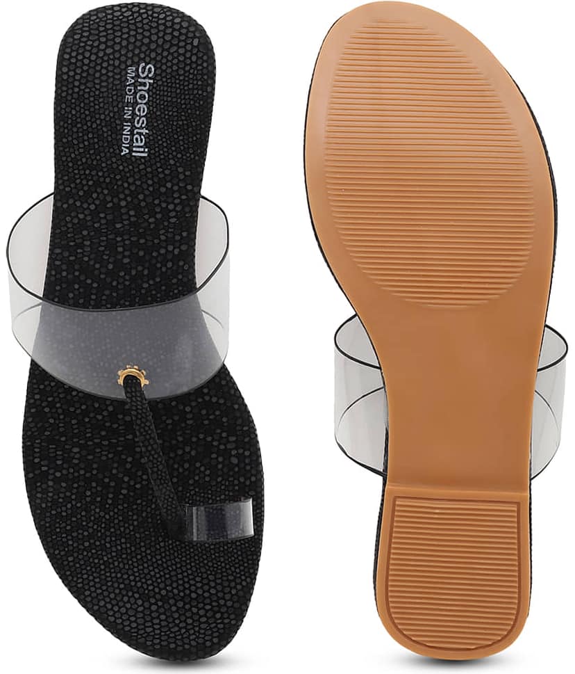 Shoestail Gray Flats view 2