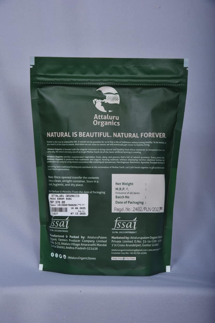 Attaluru Organics Red Chilli Powder view 2