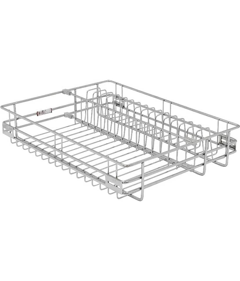 Raja Silver Stainless Steel Kitchen Basket