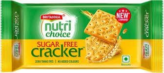 BRITANNIA NUTRI CHOICE SF CRACKER BISCUIT 300G