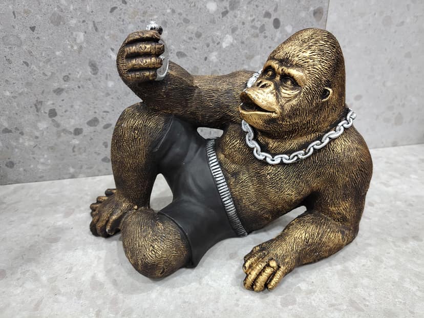 Cool Gorilla Figurine view 2