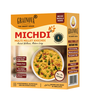 GRAINOVA Michdi | Millet Khichdi | Barnyard , Foxtail Millet Khichdi | Multi Millet Khichdi | Breakfast Meal