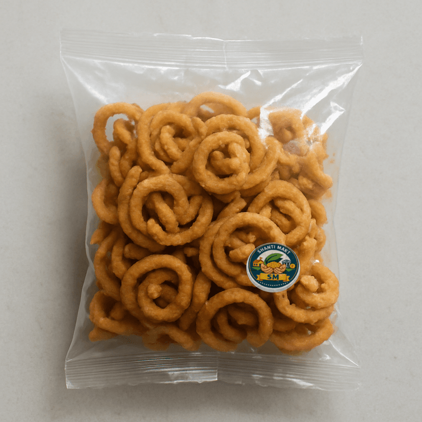 Shanti Mart's chekkalu - traditional indian snack