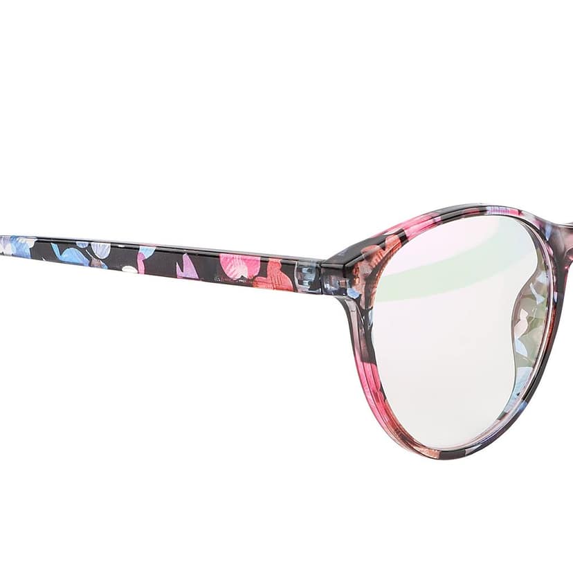 Jodykoes Oversize Fashionable Anti Glare Round Frame (Multicolor Print) view 2