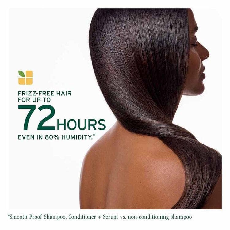 Biolage Smoothproof Anti-Frizz Shampoo pack of 2 for 72HR Frizz Control (400ml each) Pack of 2 view 2